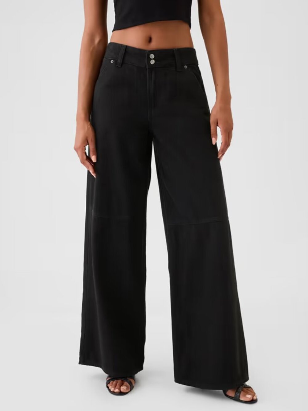Gap Baggy Mid Rise Jeans